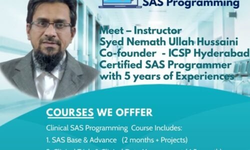 Institute of Clinical SAS Programming(ICSP)